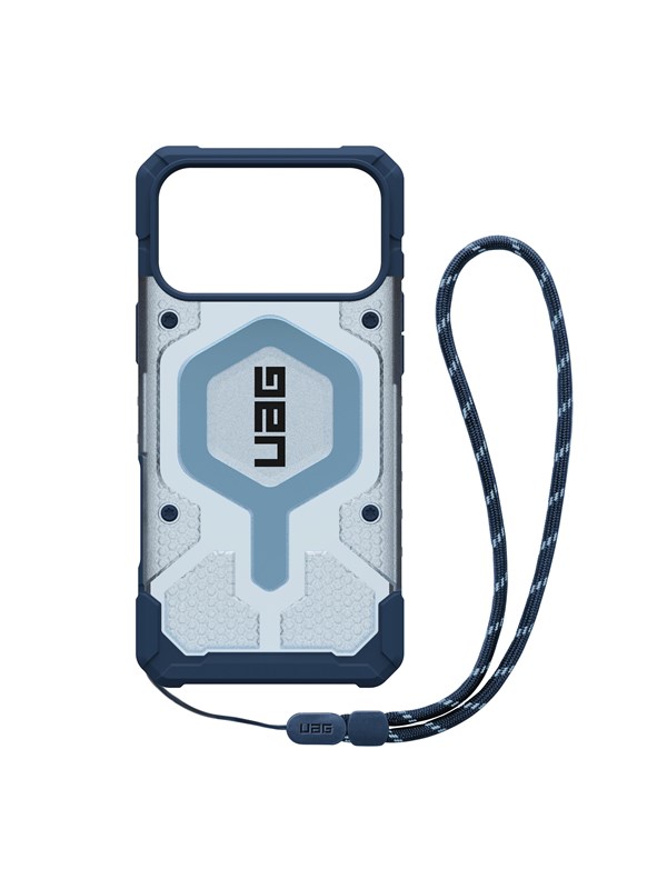 UAG Pathfinder Clear Magsafe - Blues Lanyard - iPhone 17 Pro Max