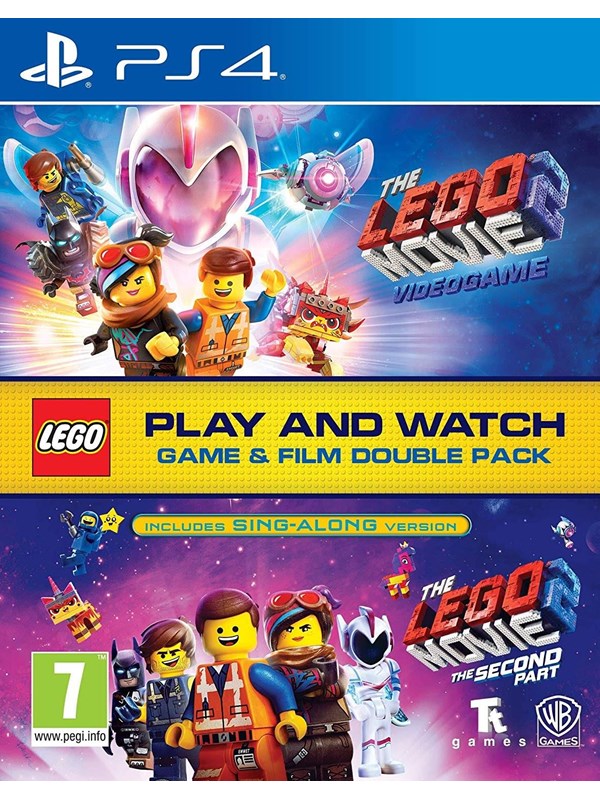 Lego Movie 2 Game &amp; Film Double Pack - Sony PlayStation 4 - Action