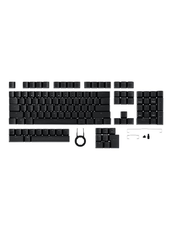 ASUS ROG PBT Keycap Set - Tastehetter - Engelsk (USA) - Svart
