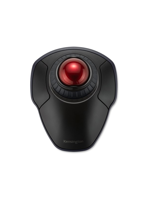 Kensington Orbit® Wireless Trackball with Scroll Ring - Black - Trackball - Svart