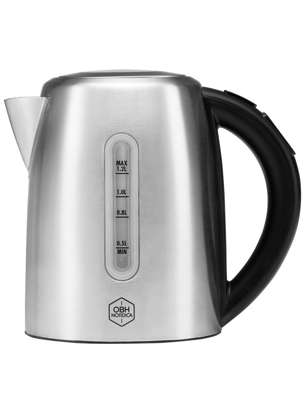 OBH Nordica Vannkoker Color Glow Kettle - 1.2 L - Stål - 2200 W