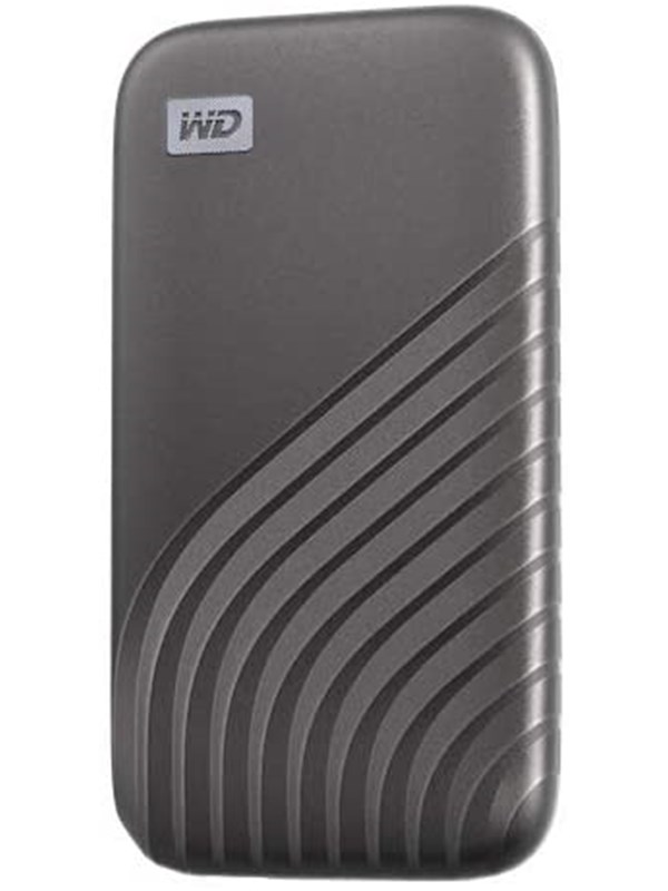 SANDISK WD My Passport SSD - 500GB - Grå - Ekstern SSD