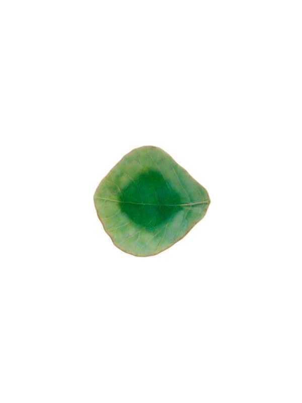Costa Nova Mini bowl leaf Riviera 11 x 10 x 3 cm Green/Black Ceramic