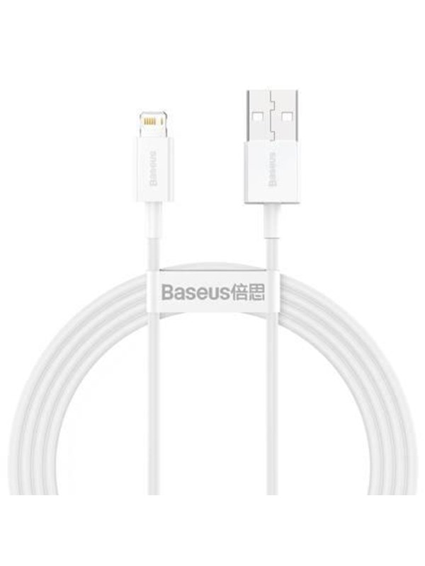 Baseus Superior Series Cable USB to Lightning 2.4A 1.5m (white)