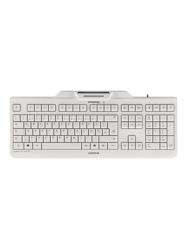 Cherry KC 1000 SC - Tastatur - Nordisk - Grå