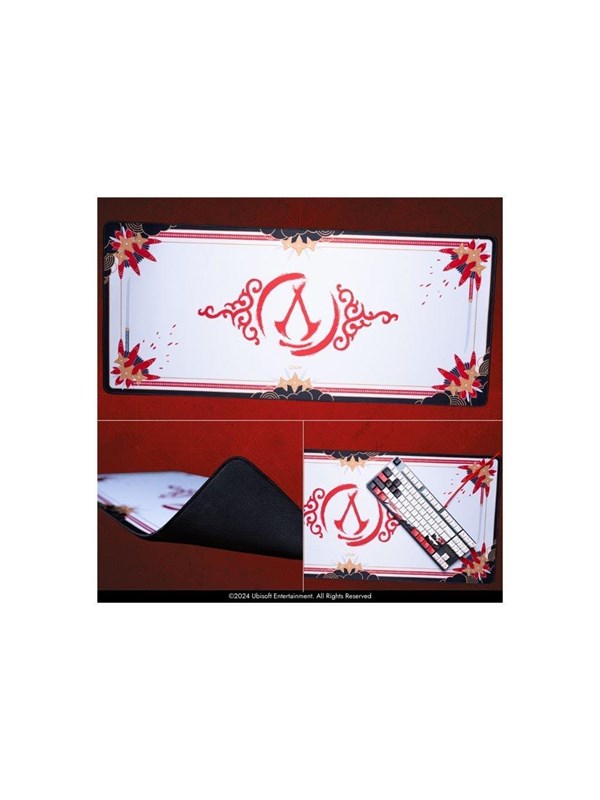 Lexip - Initiate Bundle - mouse - USB-A - black gold red white - with Ubisoft mouse pad and Assassin's Creed Shadows - Mus - 6 - Gull
