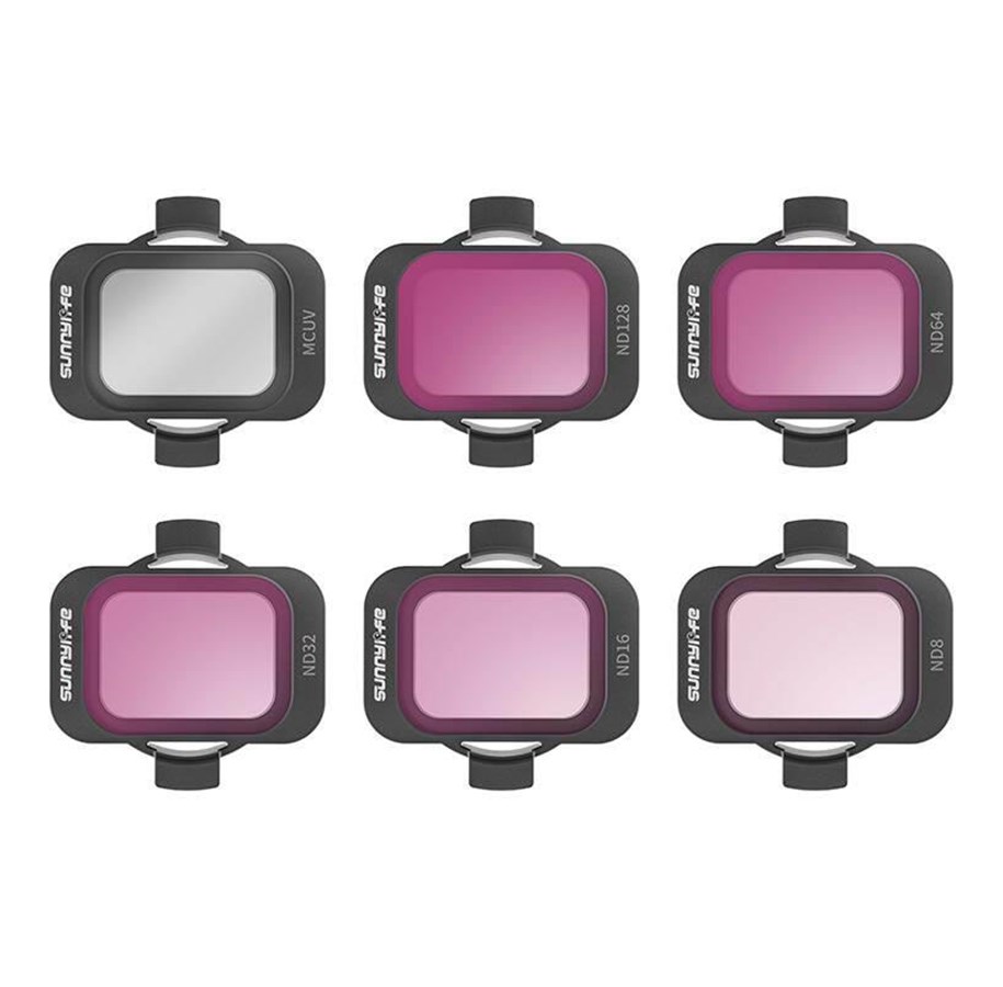 Sunnylife MCUV set of 6 filters ND8/16/34/64/128 for DJI Avata 2
