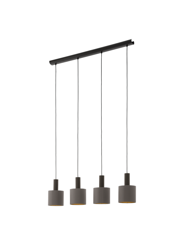 EGLO CONCESSA 1 long table pendant cappuccino/gold