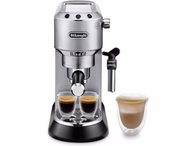 DeLonghi Dedica Style EC685.M  Manuell espressomaskin (sølv)