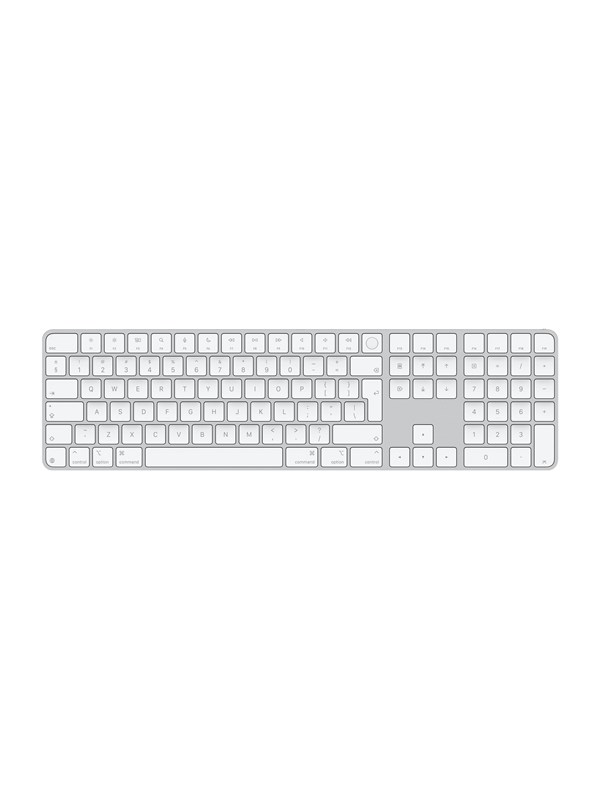 Apple Magic Keyboard with Touch ID and Numeric Keypad - Tastatur - Engelsk - Hvit