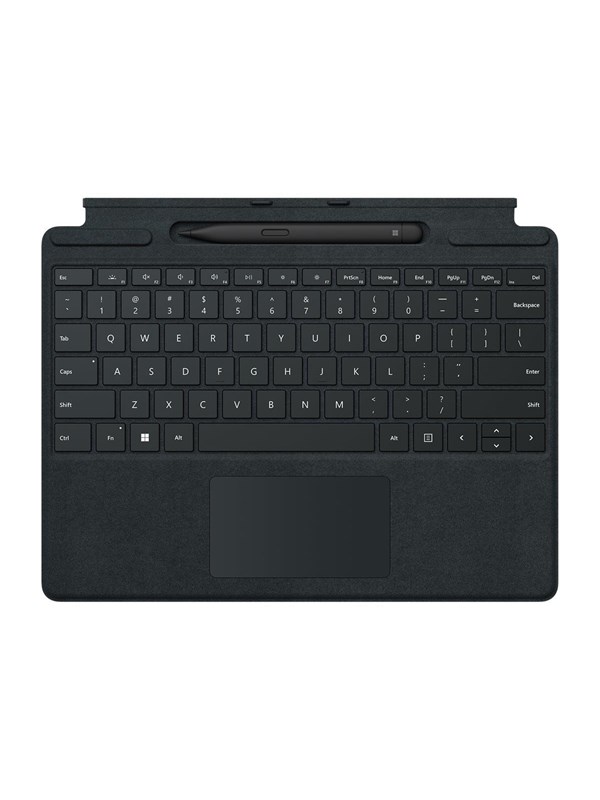 Microsoft Surface Pro Signature Keyboard - Tastatur - Fransk - Svart