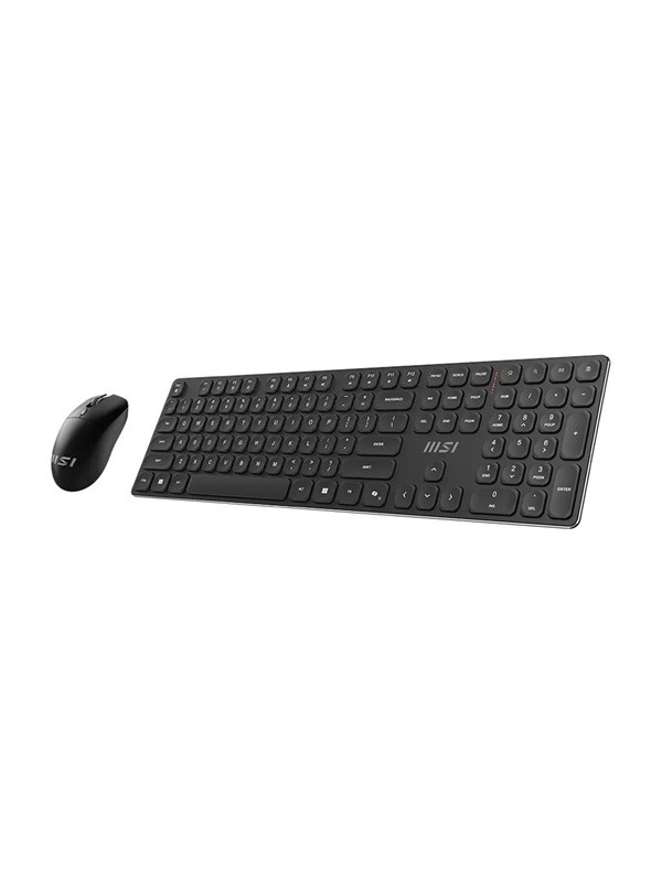 MSI FORGE K210 COMBO - Tastatur &amp; Mussett - Engelsk (USA) - Svart