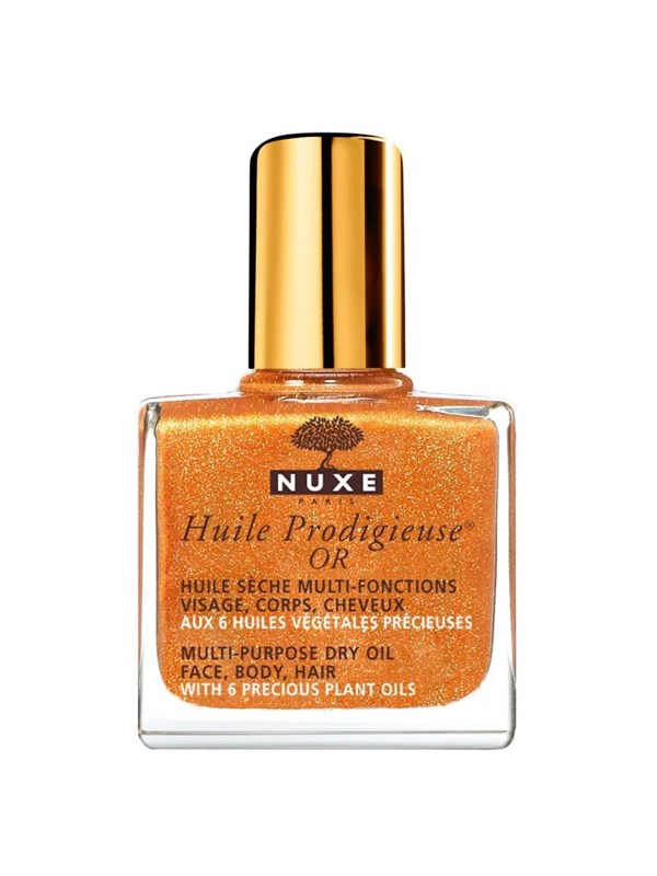 Nuxe Huile Prodigieuse Or Multi-Purpose, Body Oil, For Body, Face &amp; Hair, 10 ml *Miniature