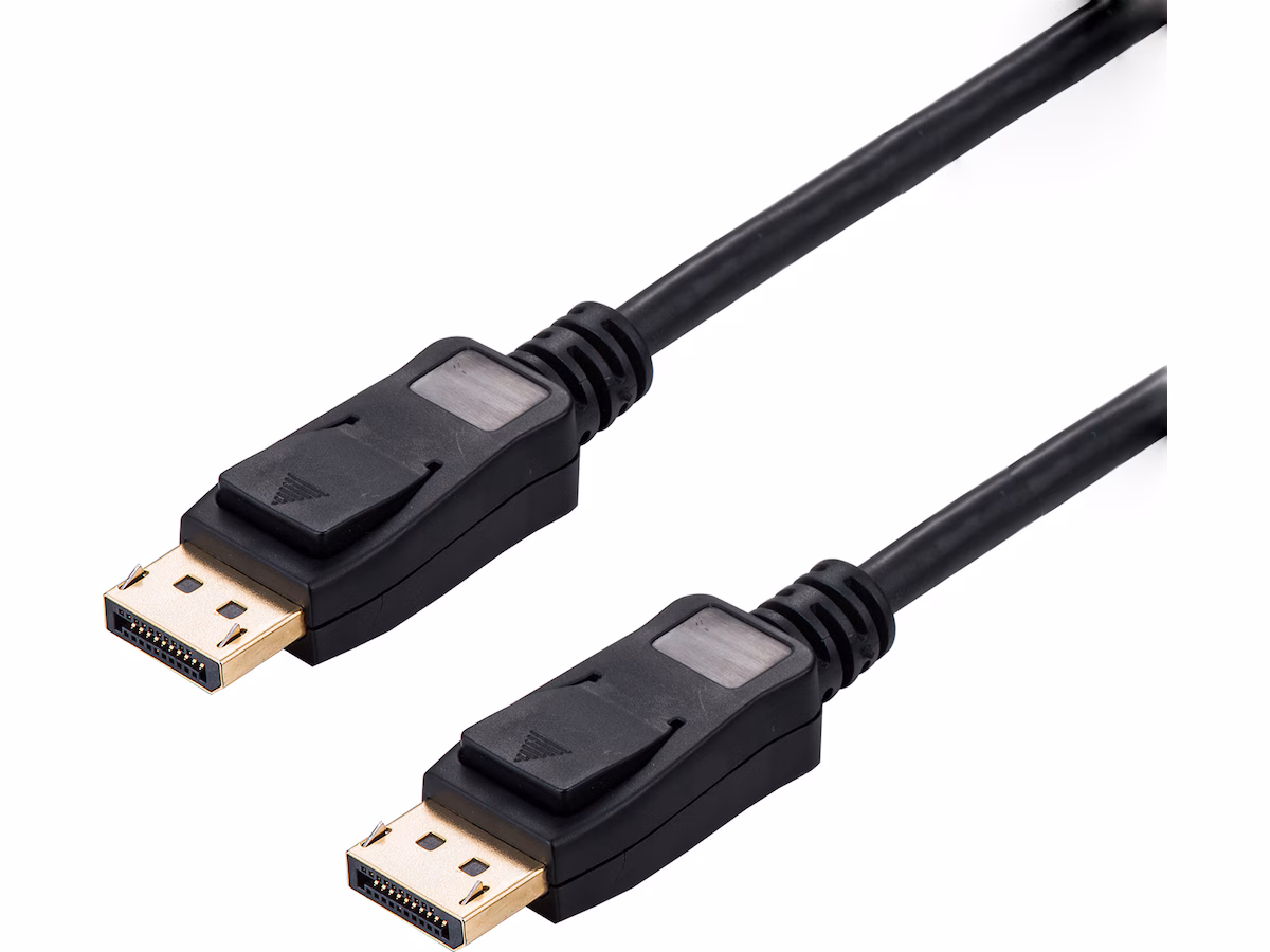 Displayport kabel 1m (sort)