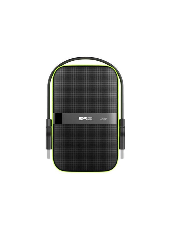 Silicon Power Armor A60 - Ekstern Harddisk - 5TB - Grønn