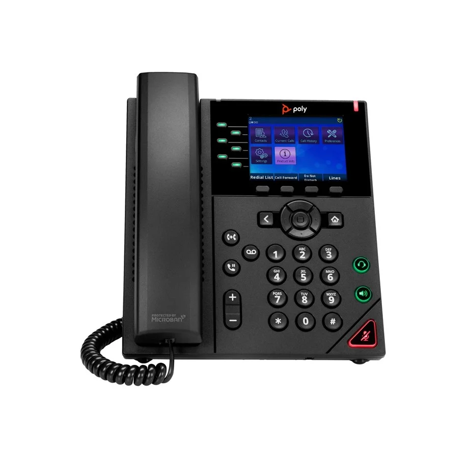 Poly VVX 350 | 3.5" display | IP Desk phone | PoE activation