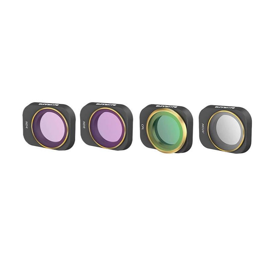 Sunnylife set of 4 UV+CPL+ND4+ND8 filters for DJI Mini 3 Pro (MM3-FI418)