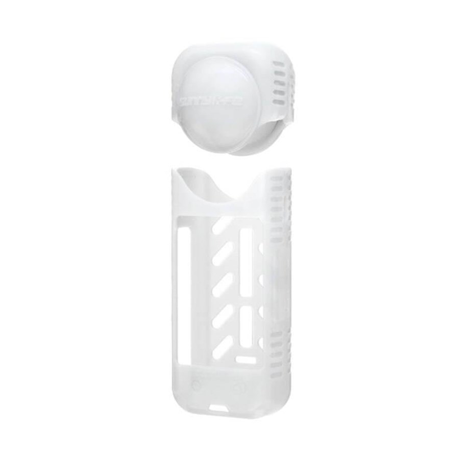 Sunnylife silicone case + lens cover for Insta360 X4 (white)