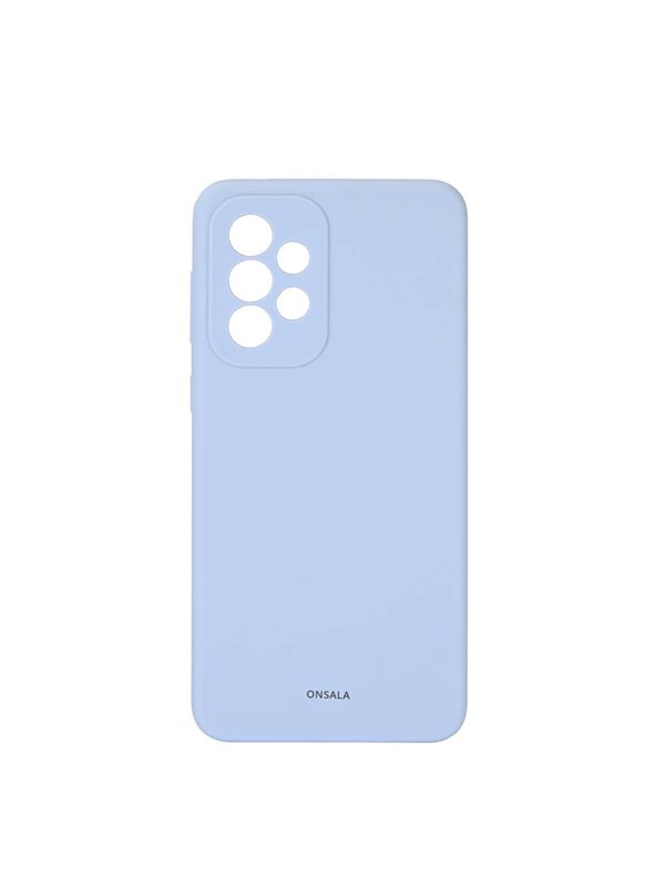 ONSALA Phone Case Silicone Light Blue - Samsung A33
