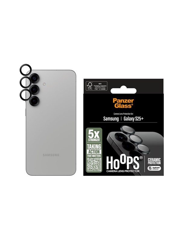 PanzerGlass Hoops™ Ceramic Lens Protector Samsung Galaxy S25+