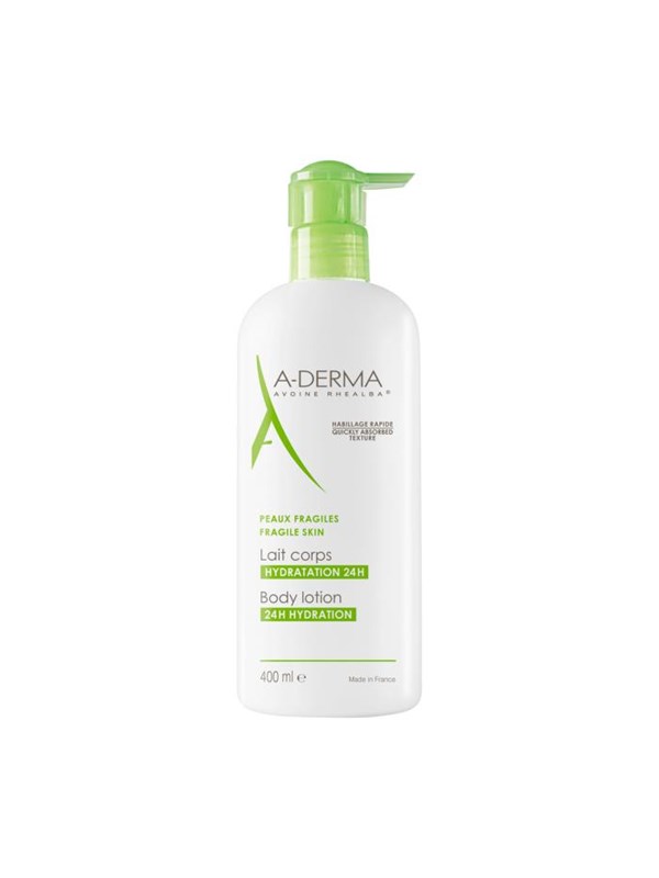A-Derma Body Lotion 24h Hydration 400 ml