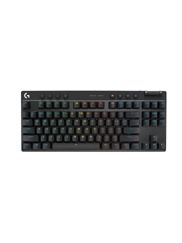 Logitech G PRO X TKL - Logitech GX Brown (Tactile) - Tactile - Gamingtastatur - Uten numpad - Engelsk (USA) - Svart