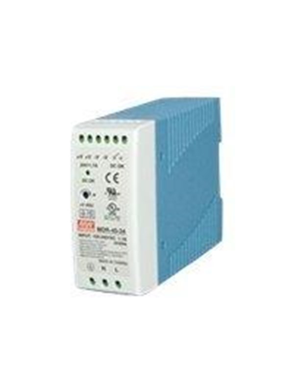 PLANET MEAN WELL MDR-40-24 Strømforsyning (PSU) - 40 Watt - ATX - 80 Plus