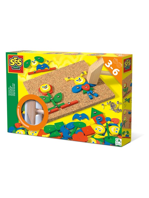 SES Creative - Hammer tic shapes imagination