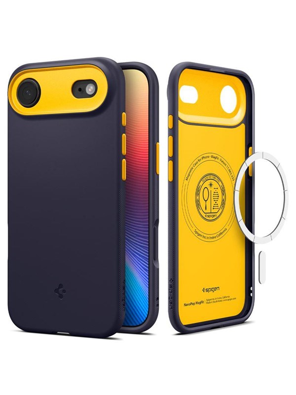 Spigen Nano Pop MagSafe - blueberry navy - iPhone Air