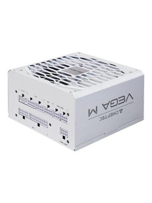 Chieftec VEGA M PPG-1000-CW - power supply - 1000 Watt Strømforsyning (PSU) - 1000 Watt - 135 mm - ATX - 80 Plus Gold sertifisert
