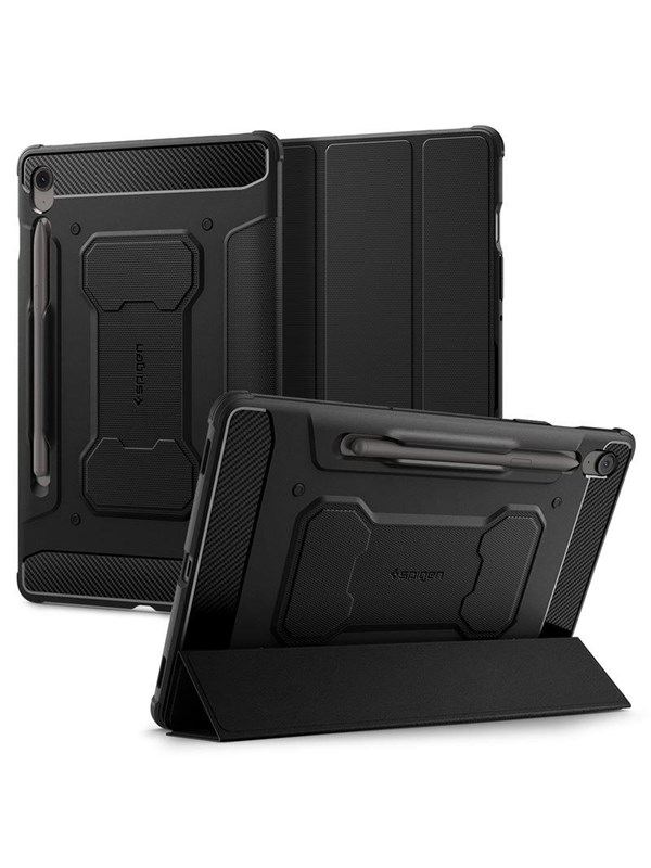 Spigen Rugged Armor Pro - black - Samsung Galaxy Tab S10 FE