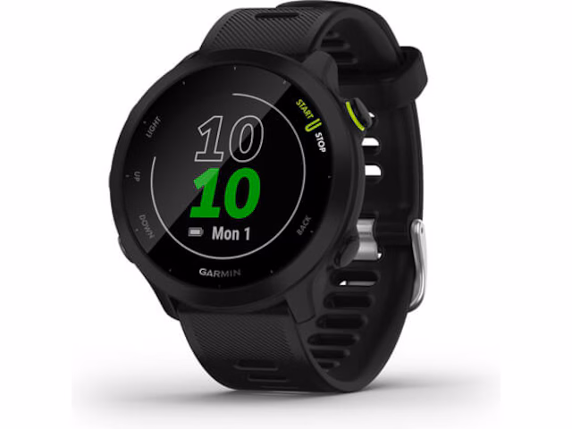 Garmin Forerunner 55 42mm GPS (sort)
