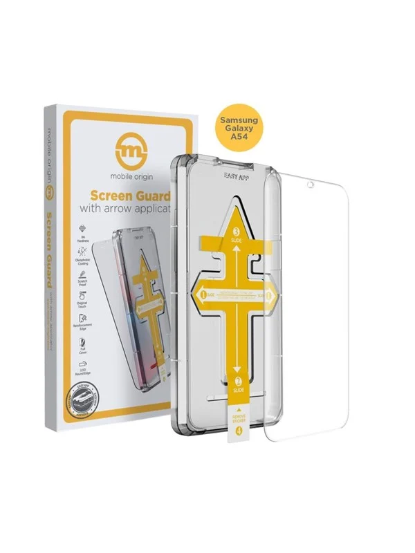 Mobile Origin Screen Guard Samsung Galaxy A54 5G with arrow applicator