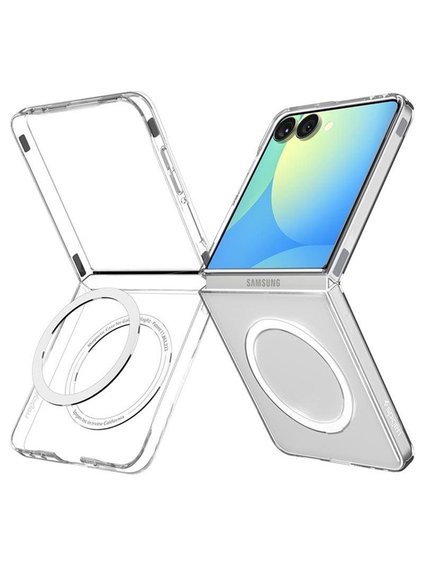Spigen Air Skin MagSafe - clear white - Samsung Galaxy Z Flip7