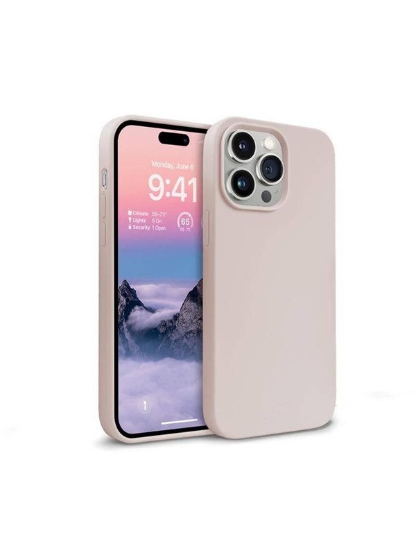 CRONG Color Cover - iPhone 14 Pro Case (Sand Pink)