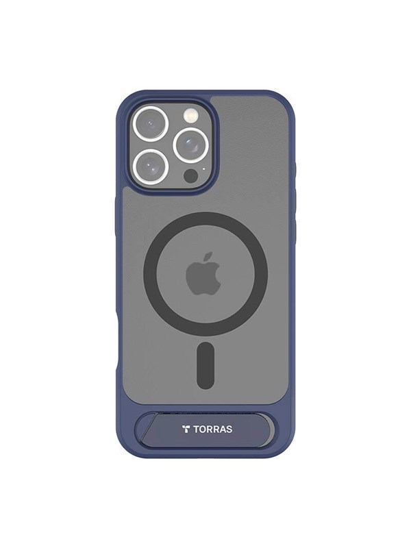 Torras Pstand Series Case for iPhone 16 Pro (Blue)