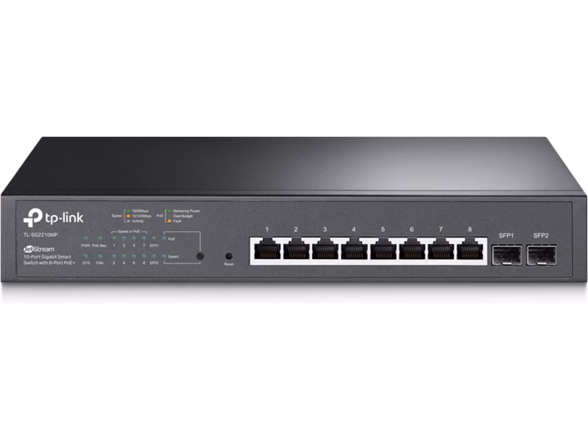 TP-Link TL-SG2210MP PoE+ Switch 10P