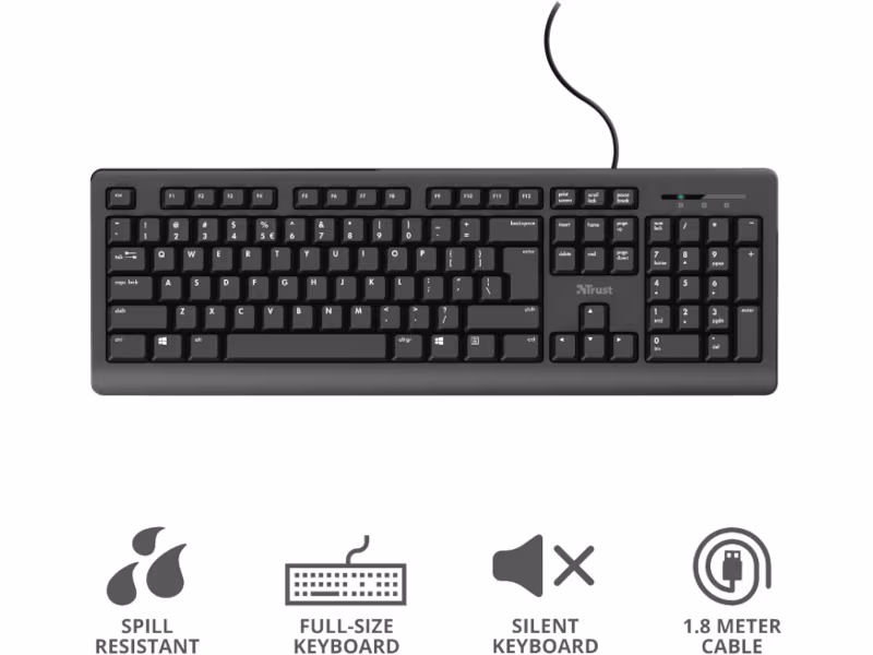 Trust Primo tastatur
