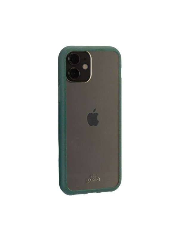 Pela Clear - iPhone 11 case - Green