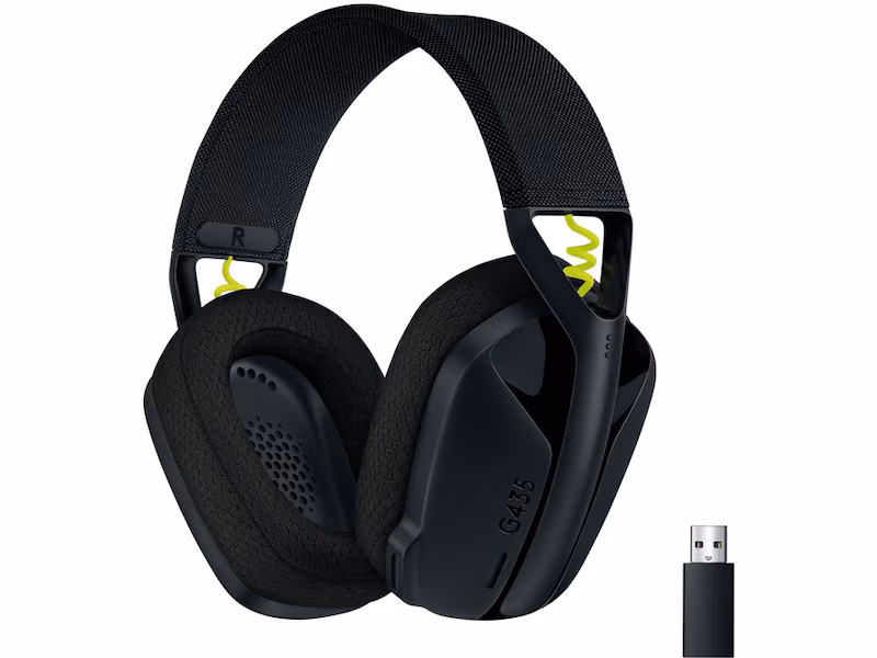 Logitech G435 LIGHTSPEED Trådløst Gaming Headset (sort)