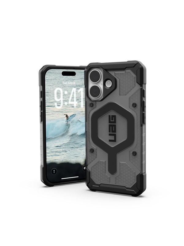 UAG Pathfinder Clear Magsafe - Ash/Black - iPhone 17