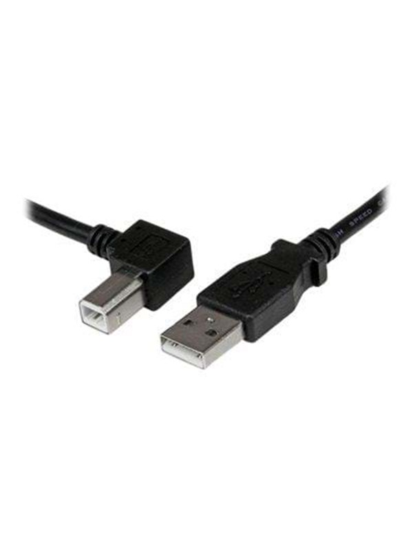 StarTech.com USB 2.0 A to Left Angle B Cable