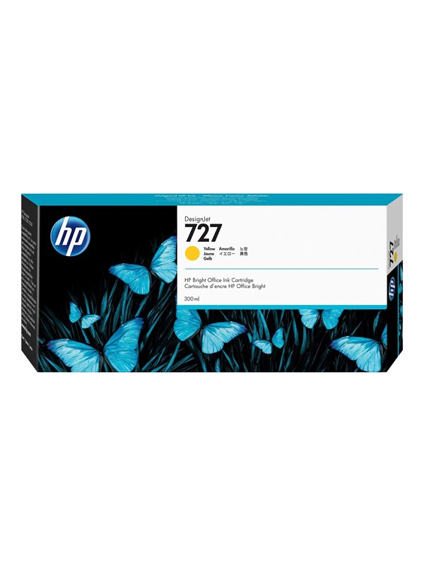 HP 727 / F9J78A High Capacity Yellow Ink