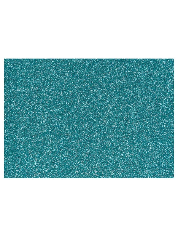 Creativ Company Iron-on Foil Glitter Light Blue A5