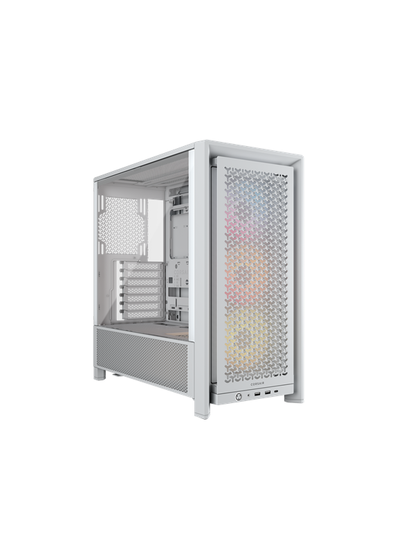 Corsair Frame 4000D RS ARGB - Kabinett - Miditower - Hvit