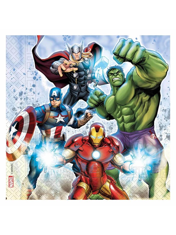 Globos Paper Napkins FSC Avengers Infinity Stones 20 pcs.