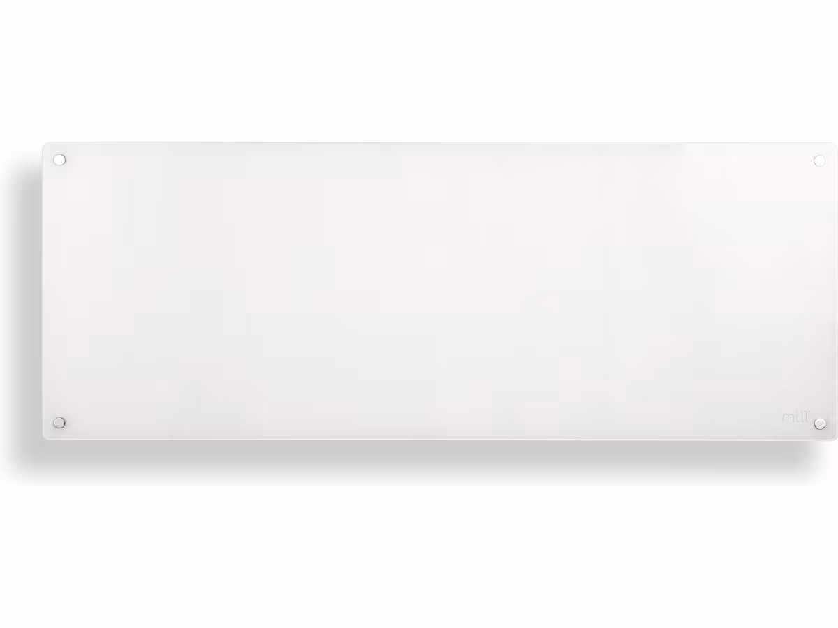 Mill Glass panelovn 1300W (hvit)