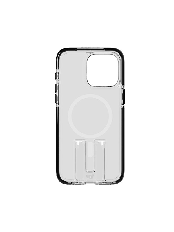 Tech21 Evo Kick MagSafe iPhone 15 Pro Max Clear Black