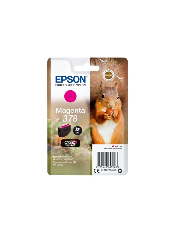 Epson 378 - magenta - original - ink cartridge