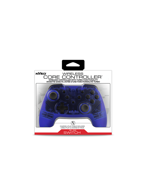 Nyko Wireless Core Controller (Blue) for Nintendo Switch - Wired Controller - Android